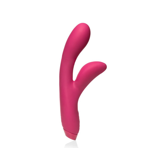 Buy the Hera 12-function Rechargeable Silicone Rabbit Vibrator in Fuchsia Pink - Je Joue