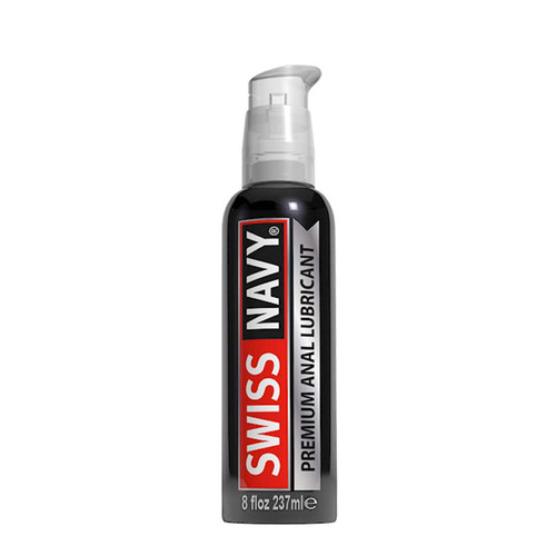 Buy the Premium Silicone-based Anal Lube in 8 oz - M.D. Science Lab Swiss Navy