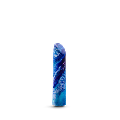 Buy the Limited Addiction Mesmerize Power Vibe 10-function Rechargeable Bullet Vibrator in Azure Blue - Blush Novelties