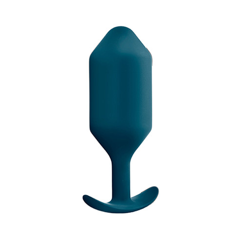 Buy the Snug Plug 6 Weighted Silicone Anal Butt Plug in Marine Blue - cotr inc b-Vibe