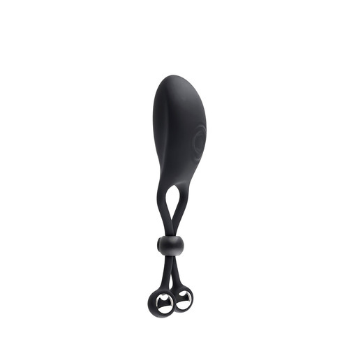 Buy the Big Bang 10-function Rechargeable Adjustable Silicone Lasso Cockring - Evolved Novelties Zero Tolerance