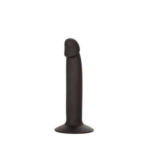 Buy the Silicone Slim Anal Stud Realistic Butt Plug in Black - CalExotics Cal Exotics California Exotic Novelties