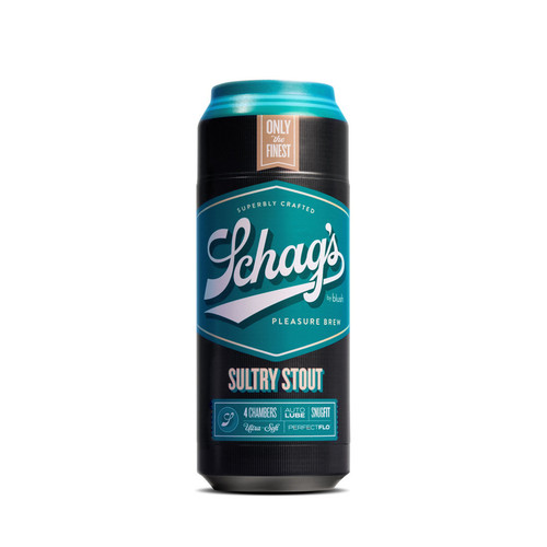 Buy the Schag’s Sultry Stout Beer Can Frosted Stroker Male Masturbator - Blush Novelties