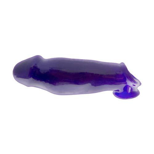 Buy the Hulk Cocksheath Penis Extension Sleeve with AdjustFIT Insert in Eggplant Purple - Blue Ox Designs OxBalls