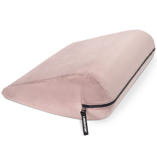 Buy the Jaz Wedge-shaped Sex Positioning Cushion in Rose Pink - OneUp Innovations Liberator Luvu Brands
