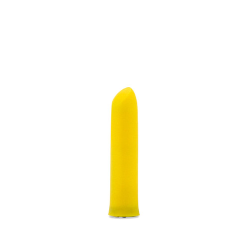 Buy the Evie Nubii 10-Function Rechargeable Silicone Bullet Vibrator in Yellow - NU Sensuelle Novel Creations