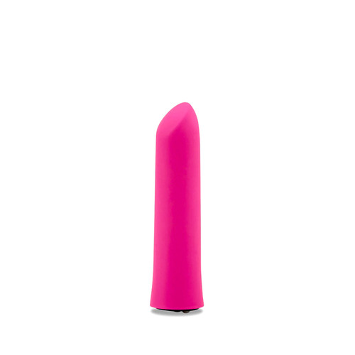 Buy the Iconic 20-Function Rechargeable Silicone Bullet Vibrator in Deep Pink - NU Sensuelle Novel Creations