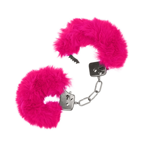 Buy the Ultra Fluffy Furry Handcuffs in Pink - CalExotics Cal Exotics California Exotic Novelties