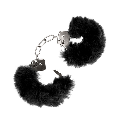 Buy the Ultra Fluffy Furry Handcuffs in Black - CalExotics Cal Exotics California Exotic Novelties