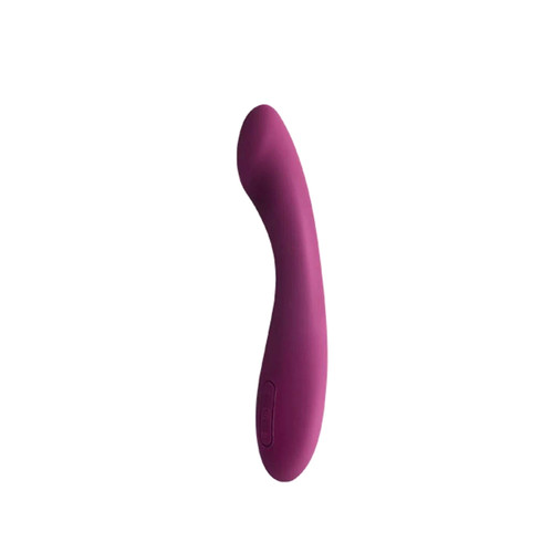 Buy the Amy 2 11-function Rechargeable Flexible Silicone G-Spot Vibrator in Purple - Svakom USA