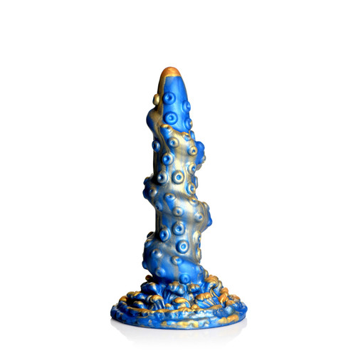 Buy the Lord Kraken Tentacled Silicone Dildo with Suction Cup base 8.3 Inch - XR Brands Creature Cocks