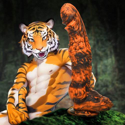 XR Brands- Creature Cocks- Sabretooth Silicone Dildo