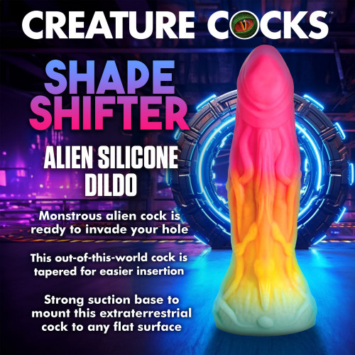 Creature Cocks-Shape Shifter Alien Silicone Dildo