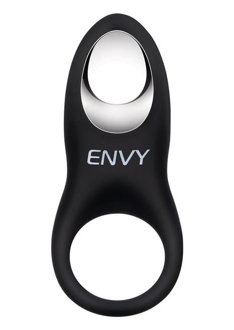 ENVY IMPRINT TEXTURED STAMINA RING Vibrating and Rechargeable 