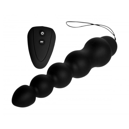 Buy the Eclipse X 10-Function Remote Control Silicone Beaded Probe - XR Brands Master Series