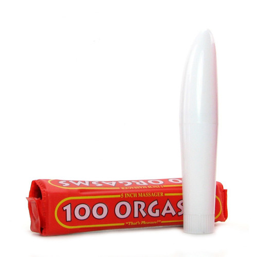 buy the 100 Orgasms Mini Vibrator - Little Genie Productions