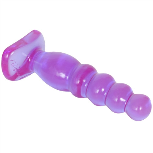 Buy the Crystal Jellies Anal Delight Graduated Butt Plug in Purple -  Doc Johnson