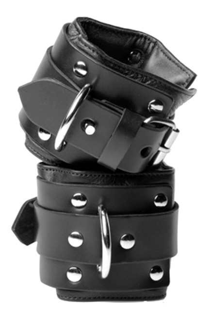 Master Series Deluxe Locking Wide Padded Cuffs