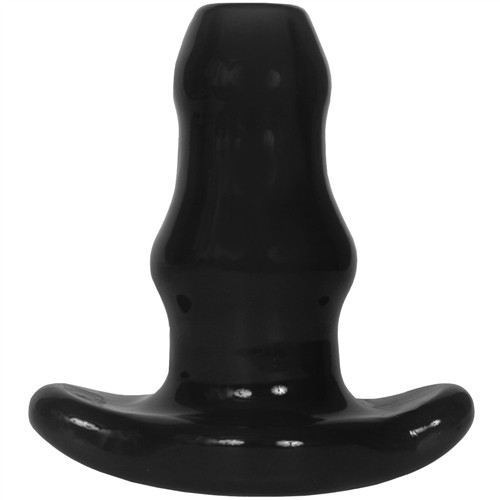 Buy the Double Tunnel Anal Plug Medium in Black - Perfect Fit Brand