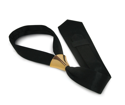 Incoqnito Necktie Collar Rose Gold