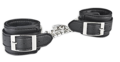 Lux Fetish Unisex Leatherette Cuffs