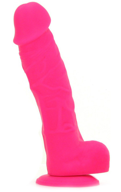 NS Novelties Colours Pleasures 5 inch Silicone Dong Pink