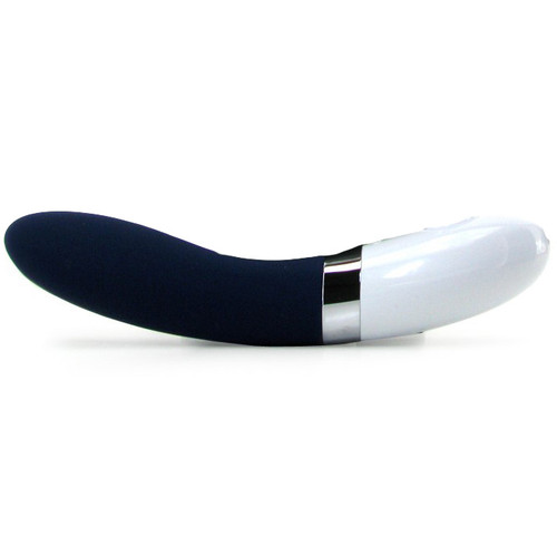 Buy the LIV 2 8-function Rechargeable Silicone Vibrator in Navy Blue G-Spot Massager - LELO, Inc