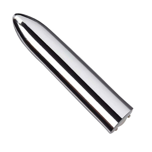 Buy the Point 20-Function Rechargeable Bullet Vibrator Silver Chrome - NU Sensuelle Novel Creations