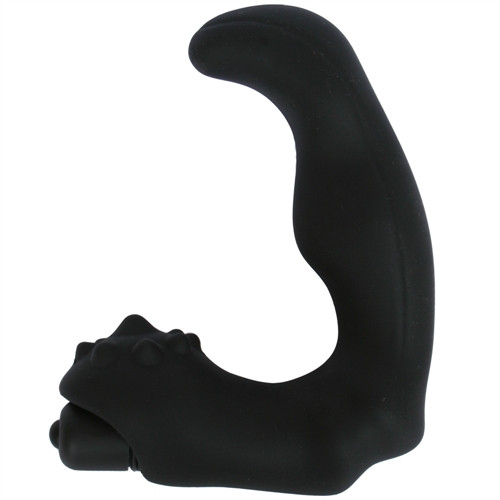 buy the Renegade Vibrating Silicone P-Spot Prostate Massager II in Black - NS Novelties