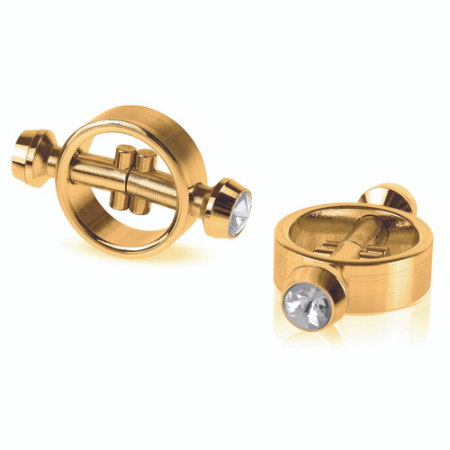 Fetish Fantasy Gold Magnetic Nipple Clamps