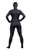 Master Series Zentai Full Body Spandex Suit Black