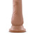 Buy the Au Naturel Roberto 9 inch SensaFeel Dual Density Realistic Flexi-Shaft Dildo with Suction Cup in Caramel Tan Flesh - Blush Novelties