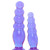 Crystal Jellies Anal Delight Trainer Kit Purple