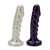 Buy the Echo Vibrating Silicone Dildo Midnight Purple Strap-on harness ready dong - Tantus