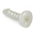 Buy the Echo Vibrating Silicone Dildo Pearl White Strap-on harness ready dong - Tantus