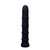 Buy the Harness ready XL Cisco Ringed Silicone Dildo in Onyx Black - Tantus Inc