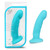 Buy the Luxe Collection CiCi Silicone G-Spot Curved Dong Blue - Blush Novelties