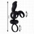 Buy the Spartacus R 9-function 4-in-1 Dual Motor Vibrating Silicone Double Penis Ring & Sheath in Black - Adrien Lastic