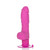 Buy the Shower Stud Super Stud Realistic Multispeed Vibrator with Suction Cup Pink - Cal Exotics