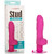 Buy the Shower Stud Super Stud Realistic Multispeed Vibrator with Suction Cup Pink - Cal Exotics