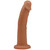 Good Vibes Maven 7.75 inch Realistic Silicone Dong Caramel is available at Dallas Novelty GV13BA1211 The Maven offers a curving, vein-textured shaft and a sculpted head for a highly realistic look and feel. Substantially-sized and flexible, the Maven provides a little extra girth, making it perfect for customers who enjoy the sensation of fullness during their erotic play. Perfect for customers looking for a dildo that works great in strap on play. The luscious Silicone Maven is 7.75 inches long with an insertable length of 7.25 inch. The head has a circumference of 1.75 inch with a 1.625 inches of shaft girth and a 2.75 inch wide base. The tip of the Maven has a prominent head that is quite detailed, having a urethral hole and the great vertical lines and wrinkles that are often present on a real hard penis. The shaft has some unrealistic looking veins along the top of it, with a flat, wide base. The Maven is available in Vanilla, Caramel or Chocolate coloring. The Lovely Maven Dong fits in a strap-on harness, it works better in some than others.