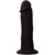 Good Vibes Captain 7.875 inch Realistic Silicone Dong Black is available at Dallas Novelty GV13BA0934 The Captain offers a large vein-textured shaft and a sculpted head for a highly realistic look and feel. Unlike the Maven, Cadet and Admiral, there is no doubt this Captain is in charge with his girthy 1.875 inch wide shaft. This straight dildo is perfect for customers looking for a dildo that works great in strap on play but still has a realistic feel. The luscious Silicone Captain is 7.875 inches long with an insertable length of 7.5 inch. The head has a circumference of 1.875 inch narrowing slightly under the coronal ridge with a 3.25 inch wide base. The Captain has a sculpted head with prominent coronal ridge will nudge the G-spot and the great vertical lines and wrinkles that are often present on a real hard penis. The shaft has some realistic looking veins along the top of it, with a flat, wide base. The Captain is available in Vanilla, Caramel or Chocolate coloring. The Captain Dong fits in a strap-on harness, it works in almost everyone that accepts a various sized O-Rings like a 2 inch.