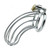 Buy Stainless Steel Bird Cage Style Male Chastity Cock Cage Device - Rapture Novelties