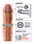 Buy the Fantasy X-tensions Fanta Flesh Mega 2 inch Penis Extension Sleeve in White Vanilla Flesh - Pipedream Products