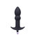 Buy The Perfect Plug Plus 3-function Vibrating Silicone Butt Plug in Onyx Black - Tantus Inc