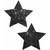 Pastease Rockstar Black Glitter Star Pasties