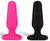 Hustler Toys All About Anal 3 inch Seamless Silicone Anal Plug Hot Pink