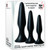 Buy the Booty Boot Camp Silicone Anal Training Kit in Black - Evolved Novelties Adam & Eve