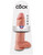 Buy the King Cock 12 inch Realistic Dong with Balls in Vanilla Flesh strap-on compatible dildo - Pipedreams Products