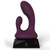 L'amourose Black Diamonds Denia Clitoral & G-Spot Rechargeable Vibrator Plum